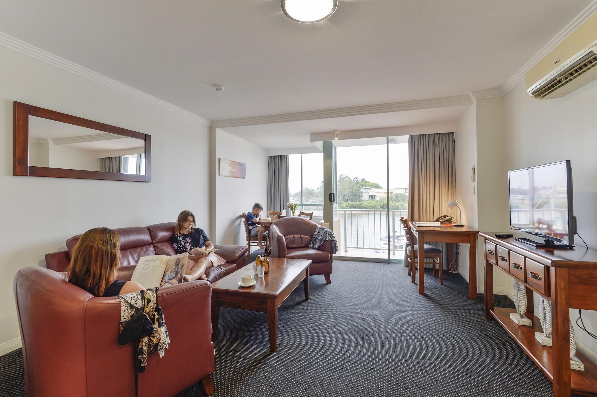 בונדברג Burnett Riverside Hotel מראה חיצוני תמונה
